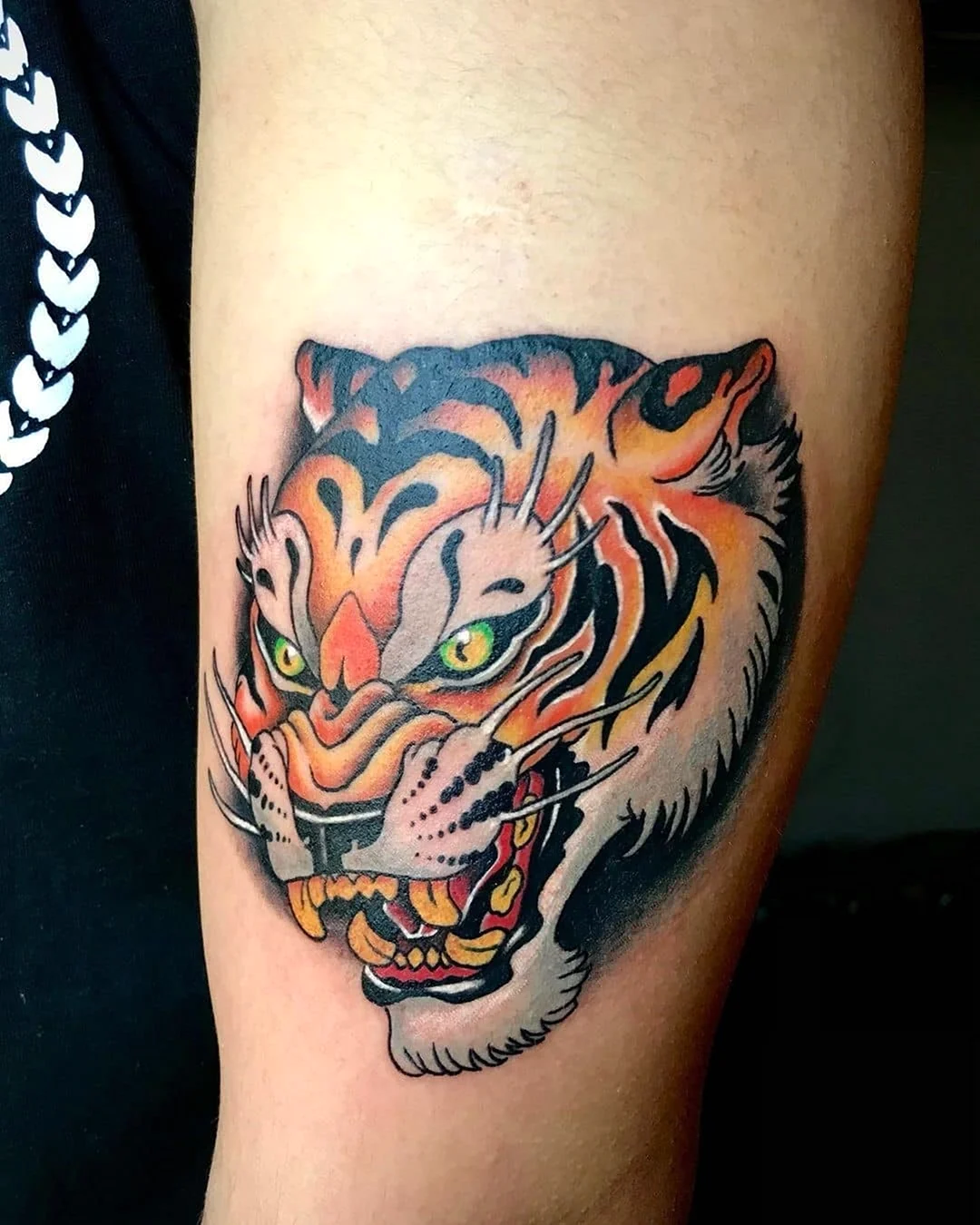 Самая крутая Татуировка тигр