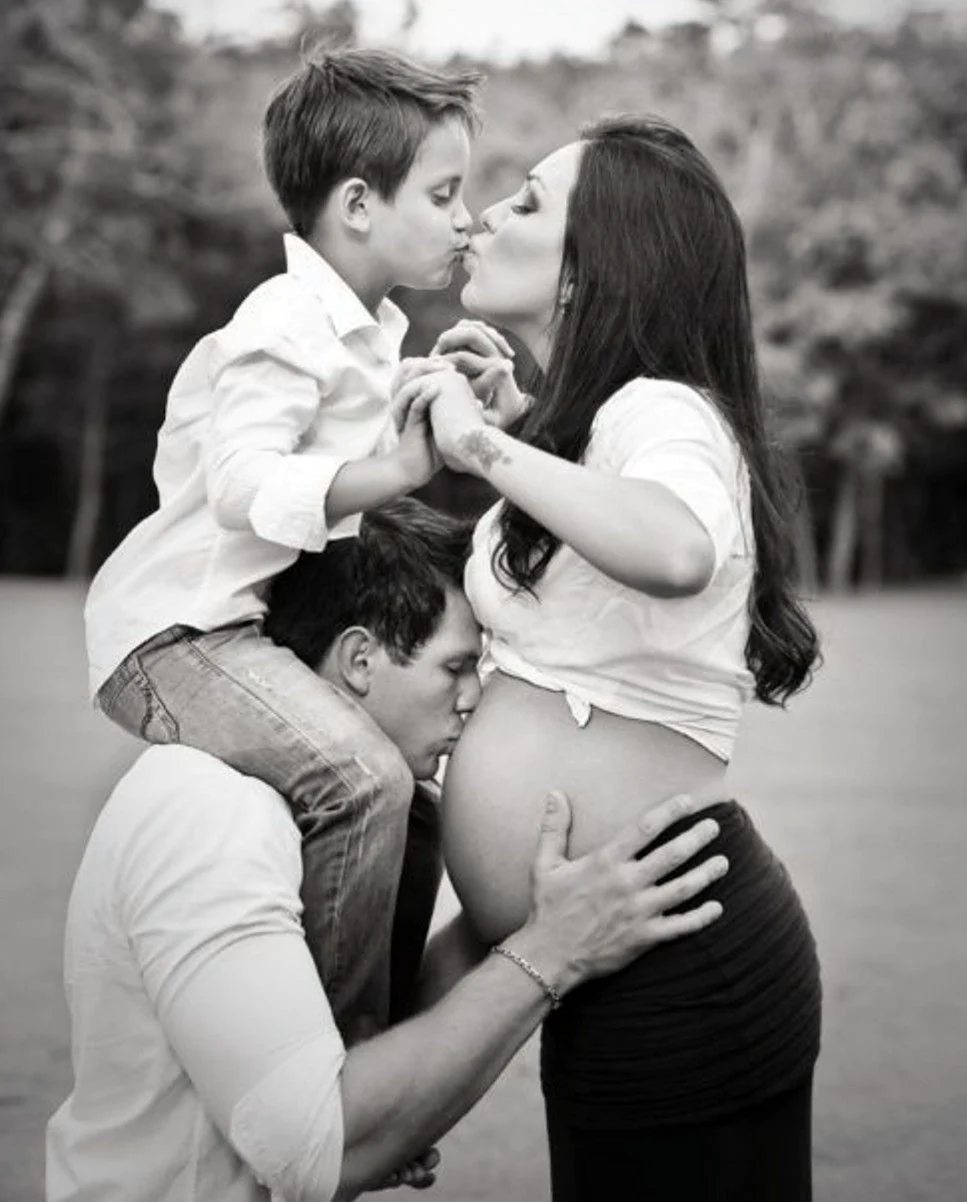 Семейная фотосессия беременности