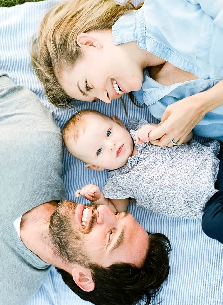 Семейная фотосессия с малышом