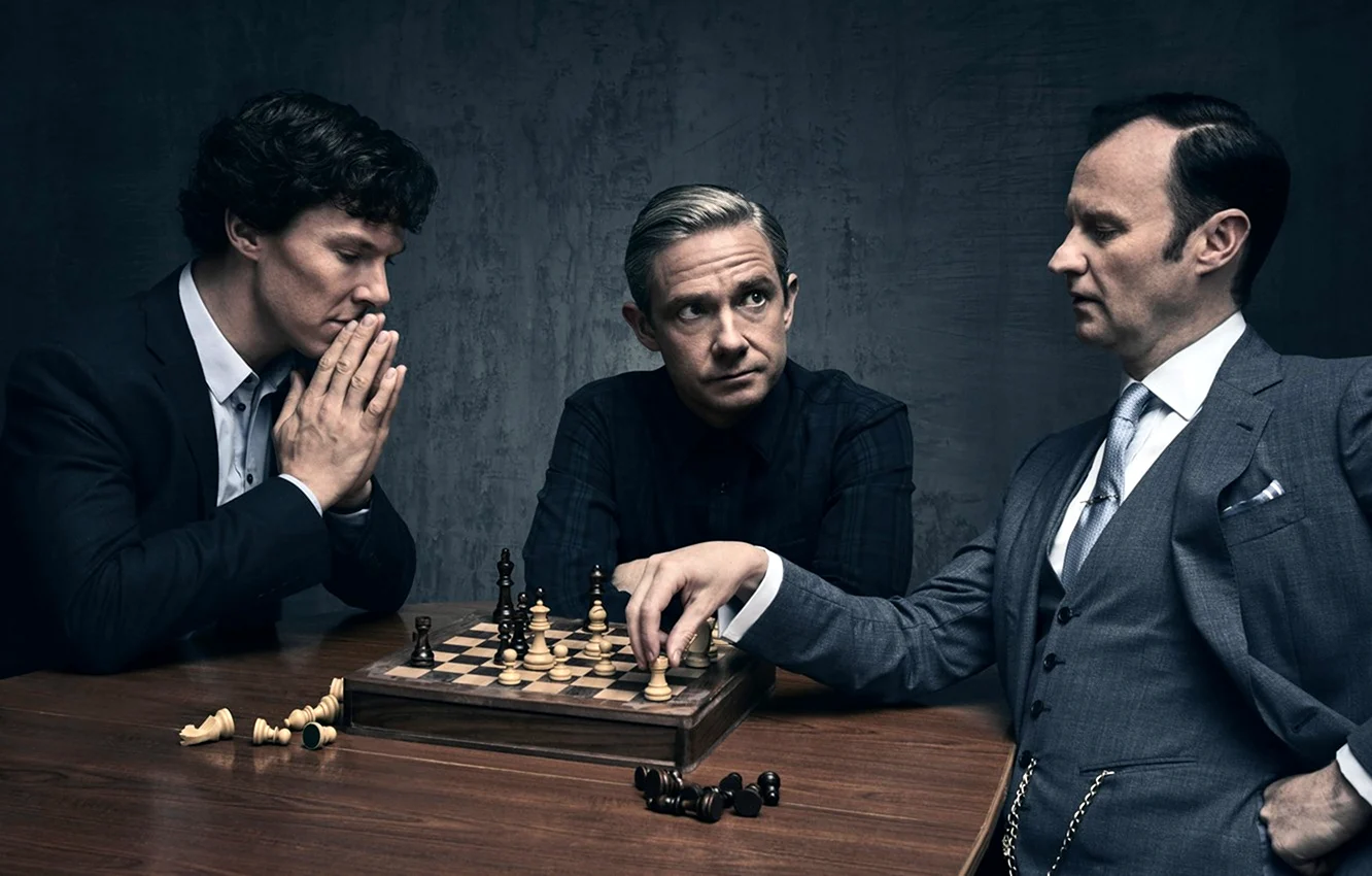 Шерлок Холмс и Мориарти шахматы
