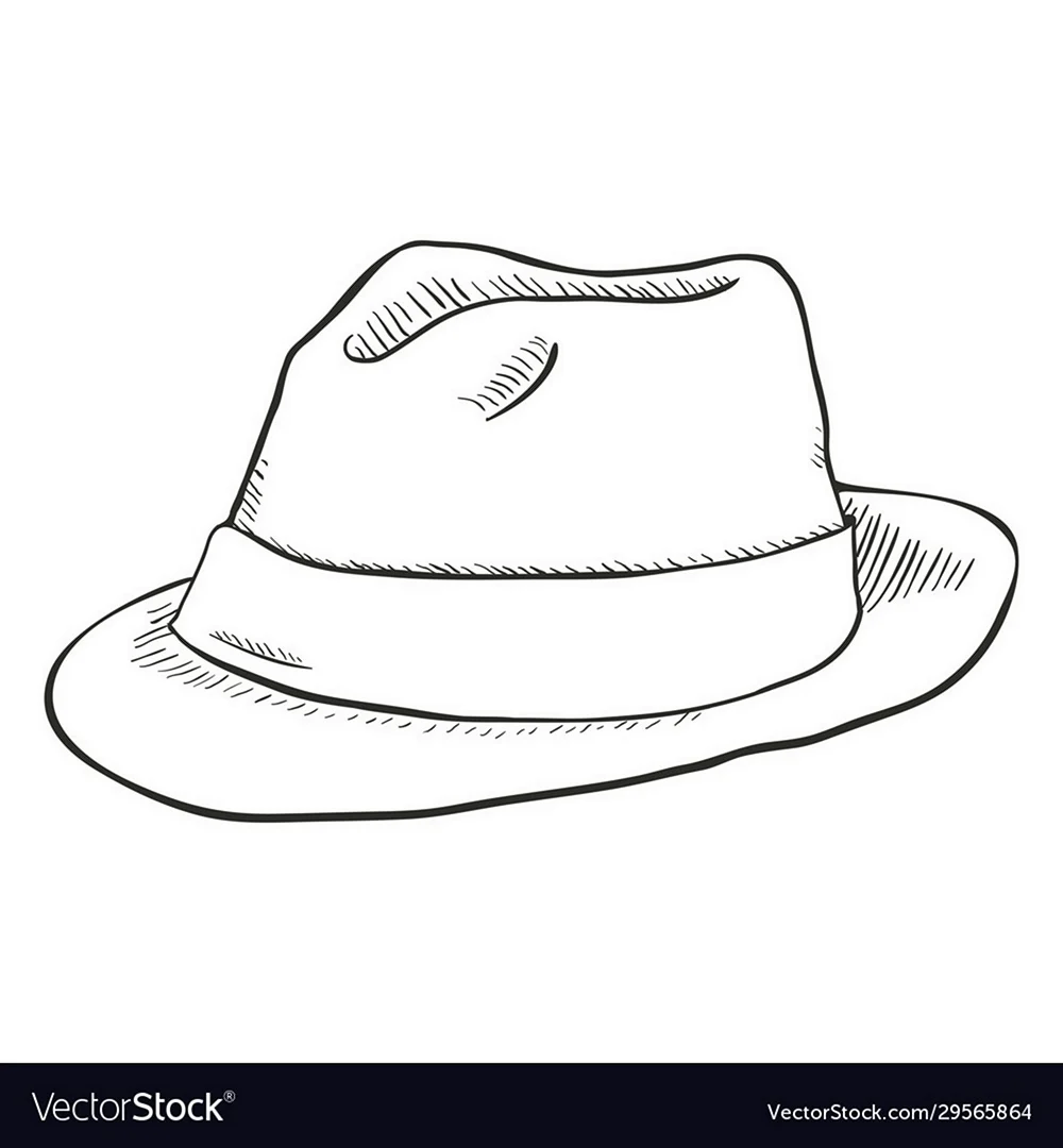 Шляпа скетч