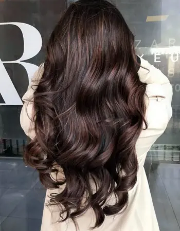 Шоколадный цвет волос
