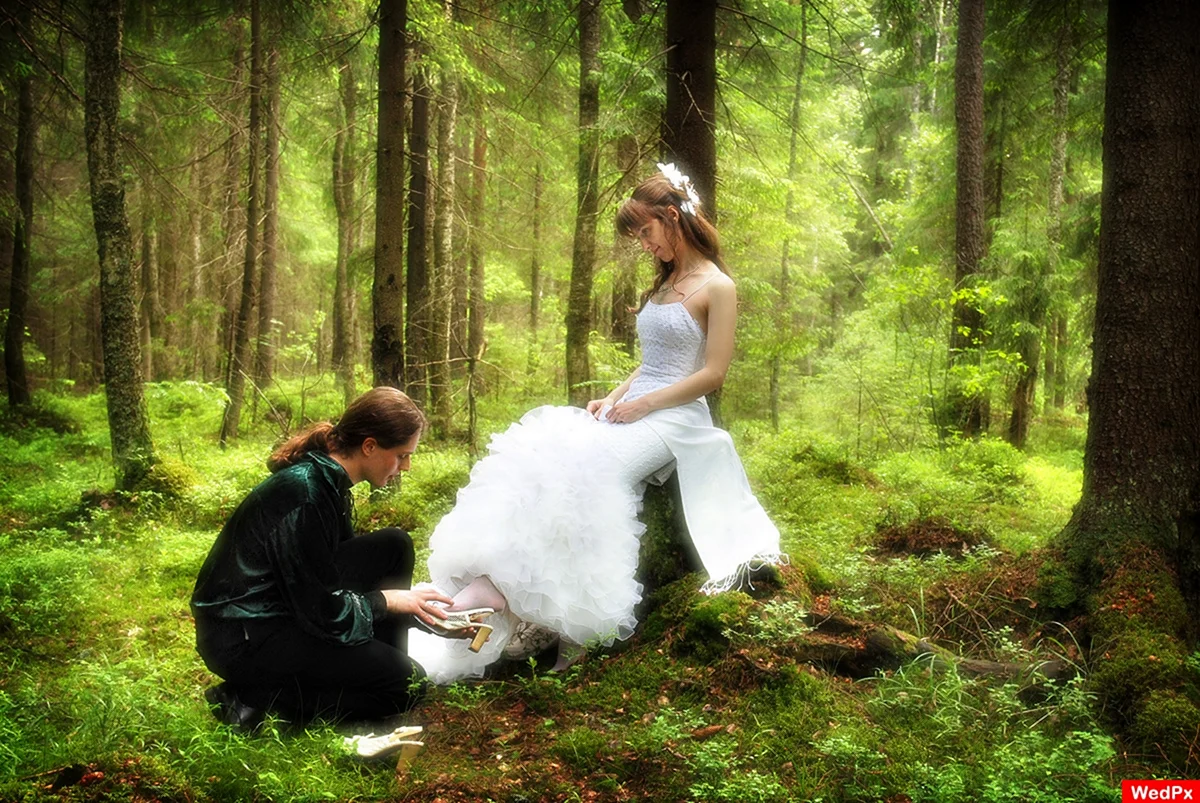 Сказочный лес свадьба