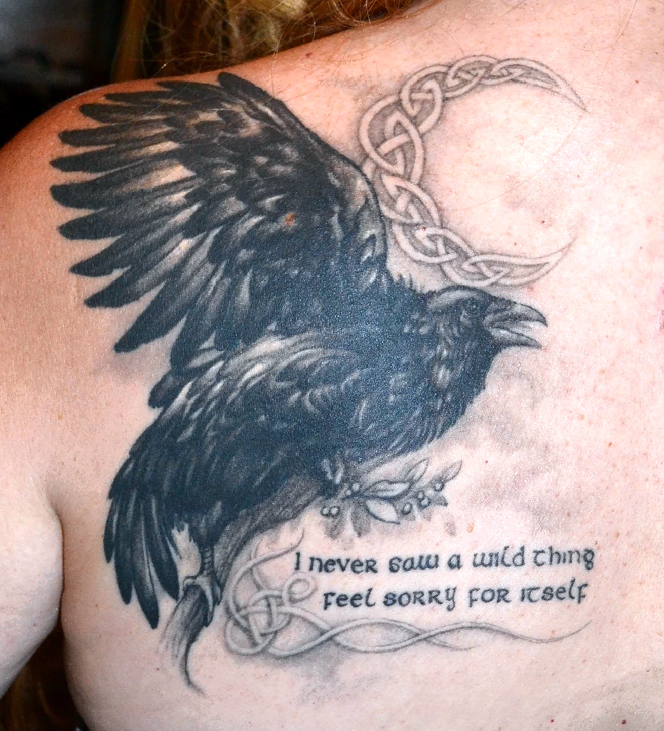 Славянские Татуировки для мужчин ворон