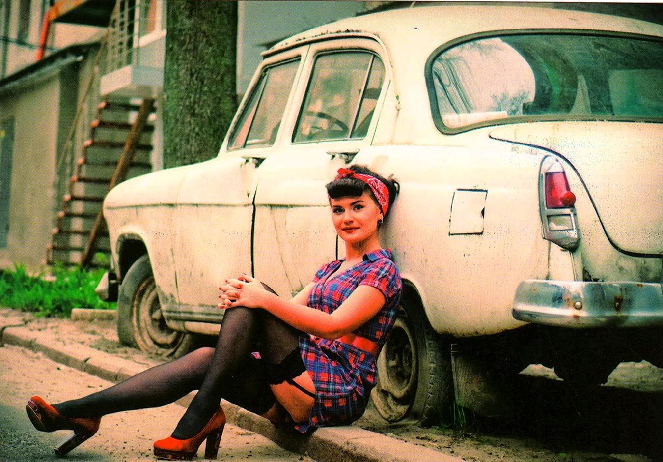 Советские машины с девушками