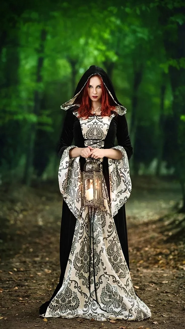 Средневековый костюм рыжая Элис