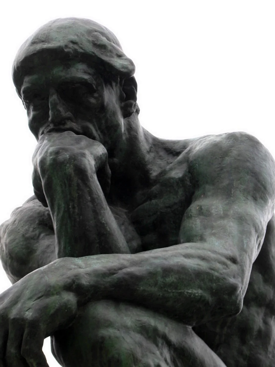 Статуя мыслителя Родена
