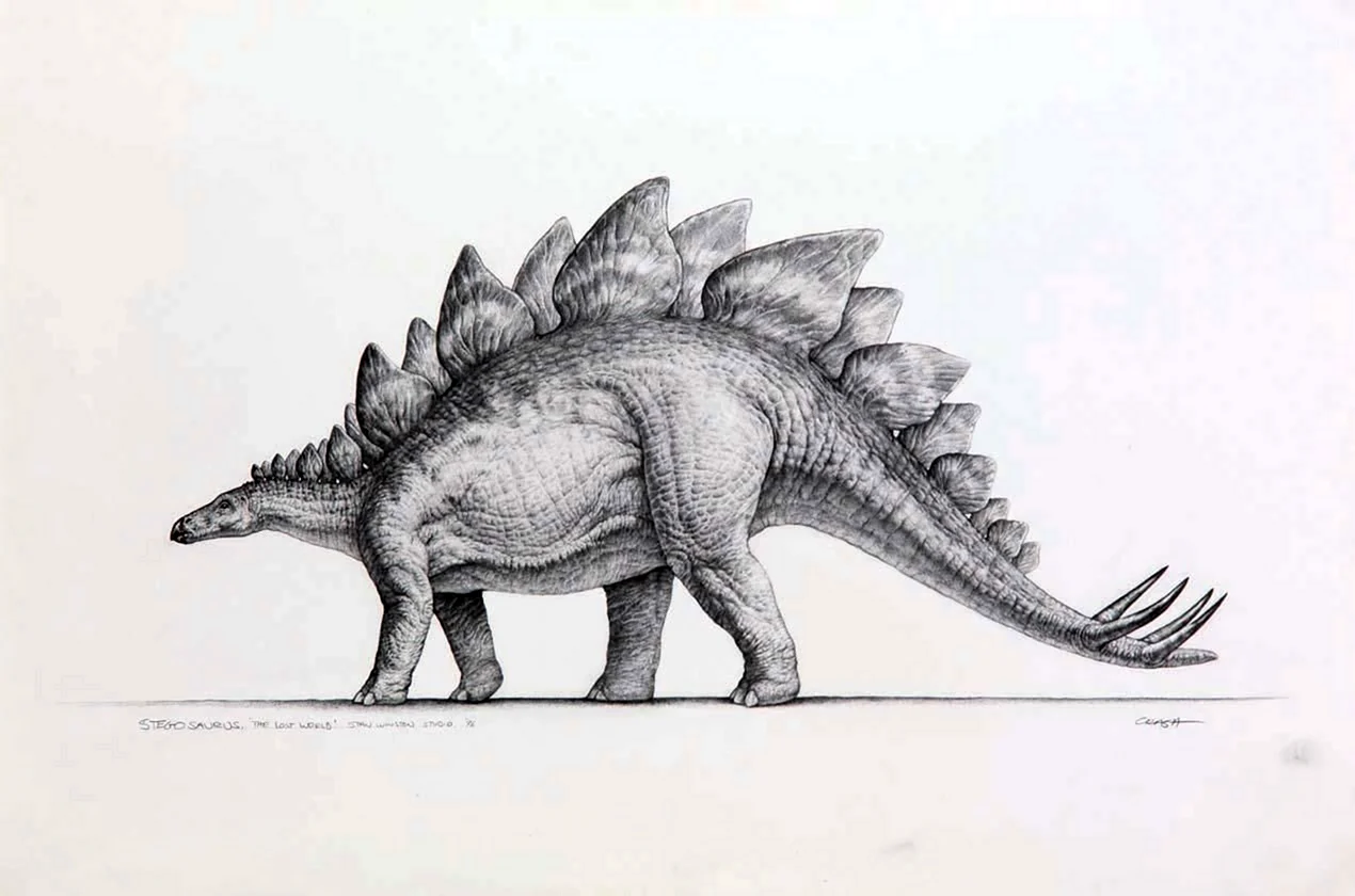 Стегозавр парк Юрского периода