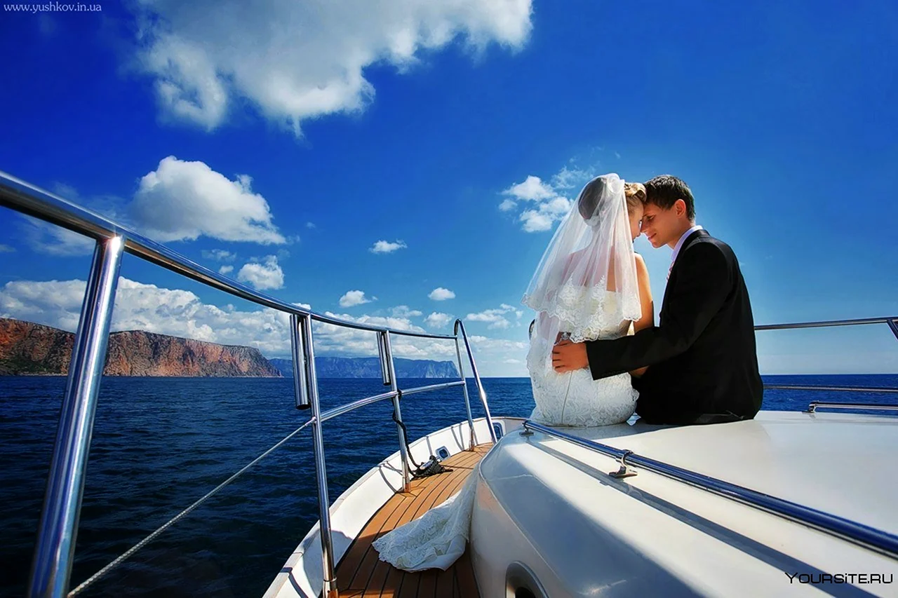 Свадьба на яхте в Крыму