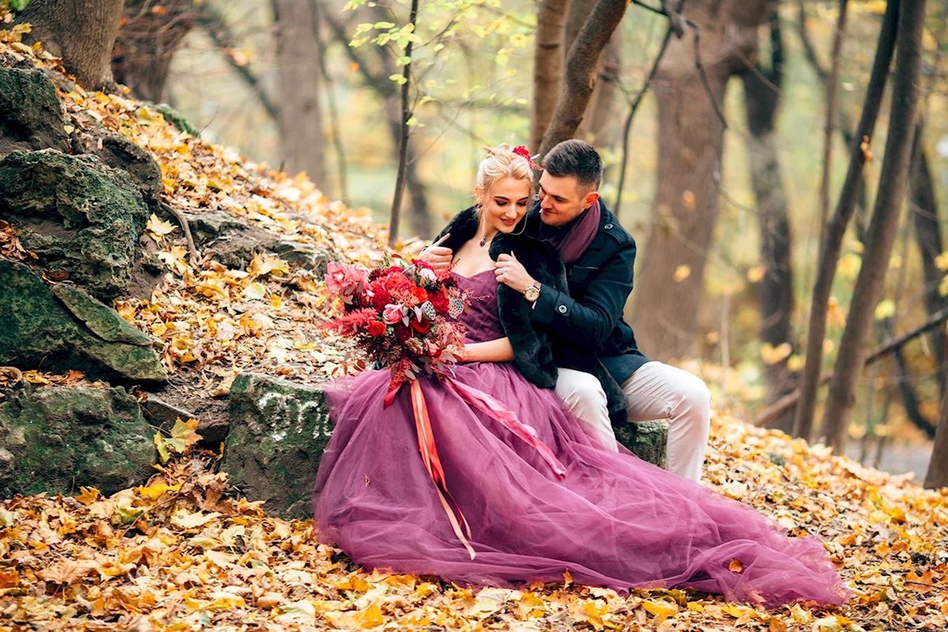 Свадьба осенью фотосессия