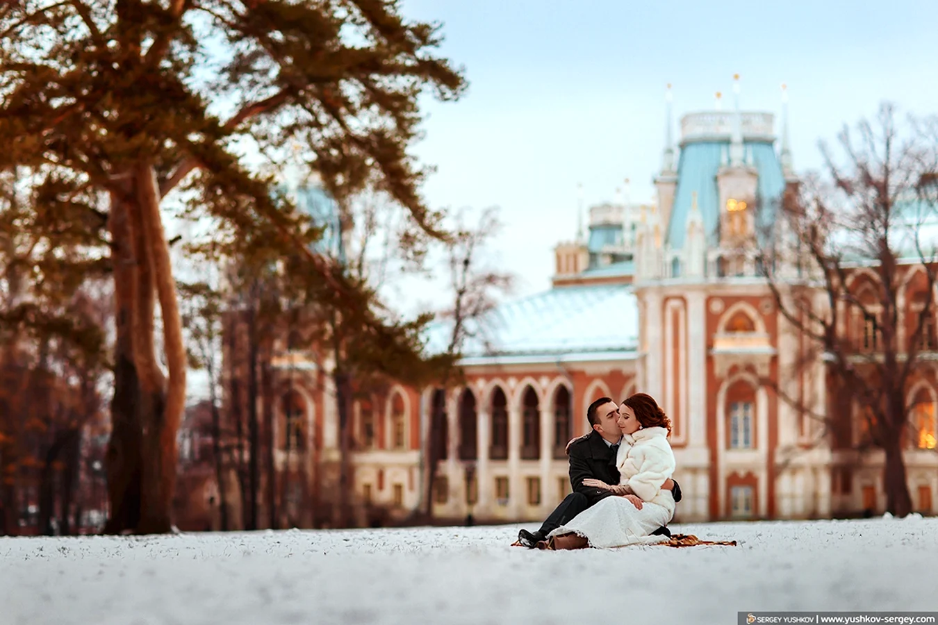 Свадьба Царицыно зима
