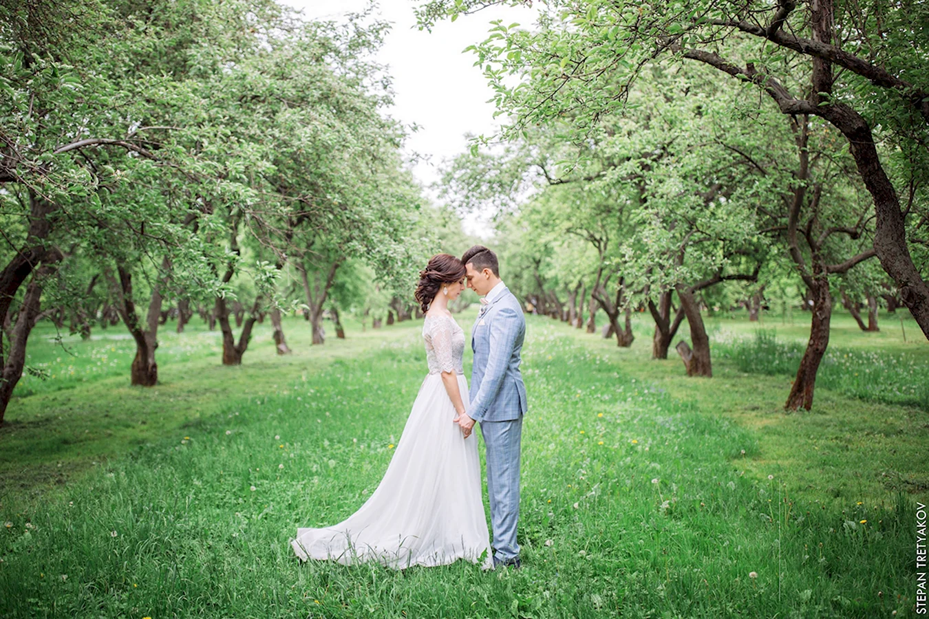Свадьба в яблоневом саду Коломенское