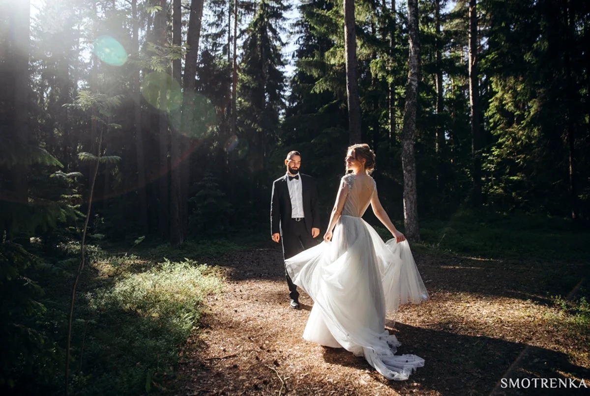 Свадьба в лесу