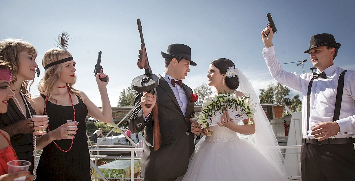 Свадьба в стиле гангстеров Чикаго