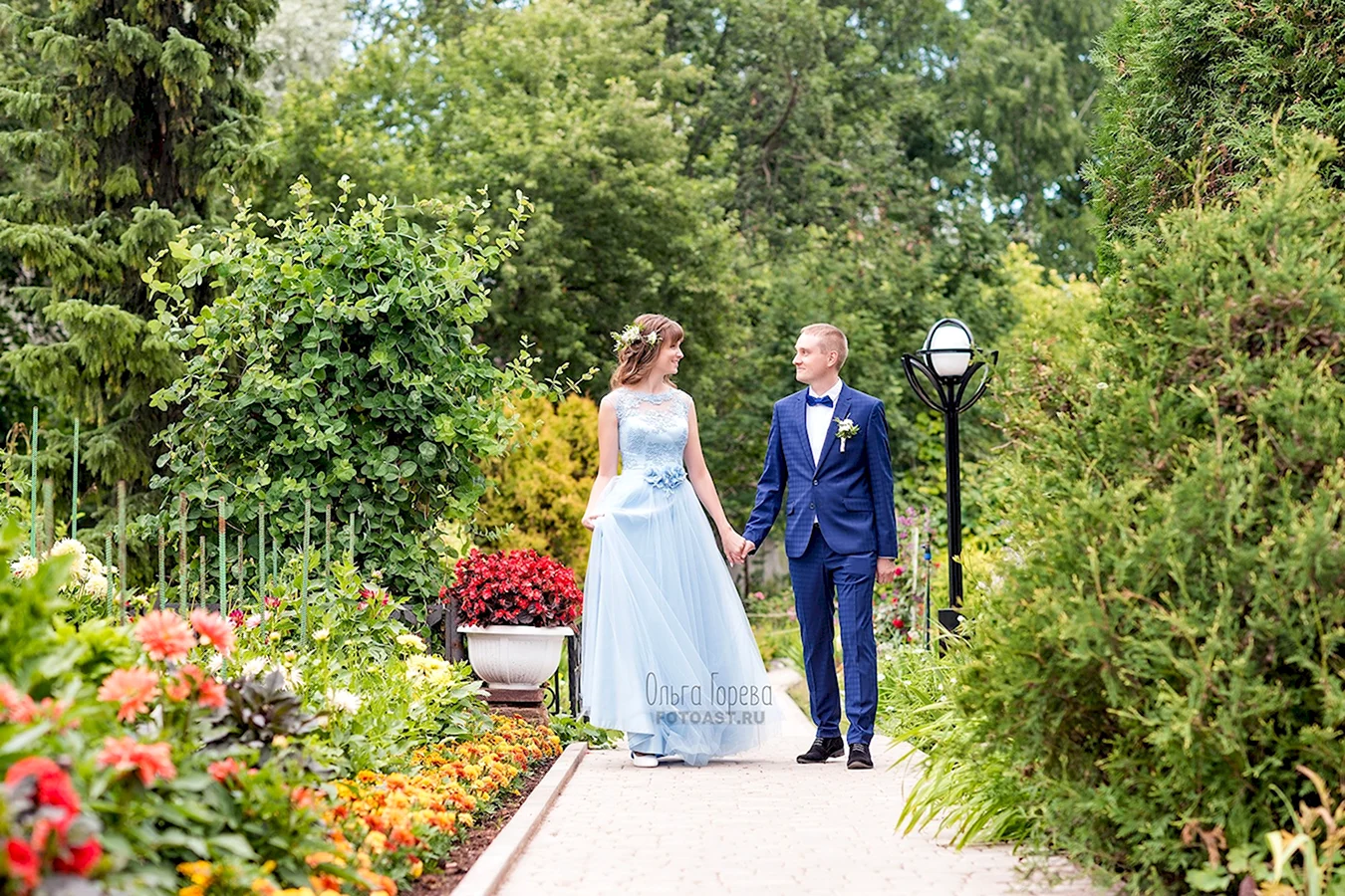 Свадебная фотосессия в Ботаническом саду Уфа