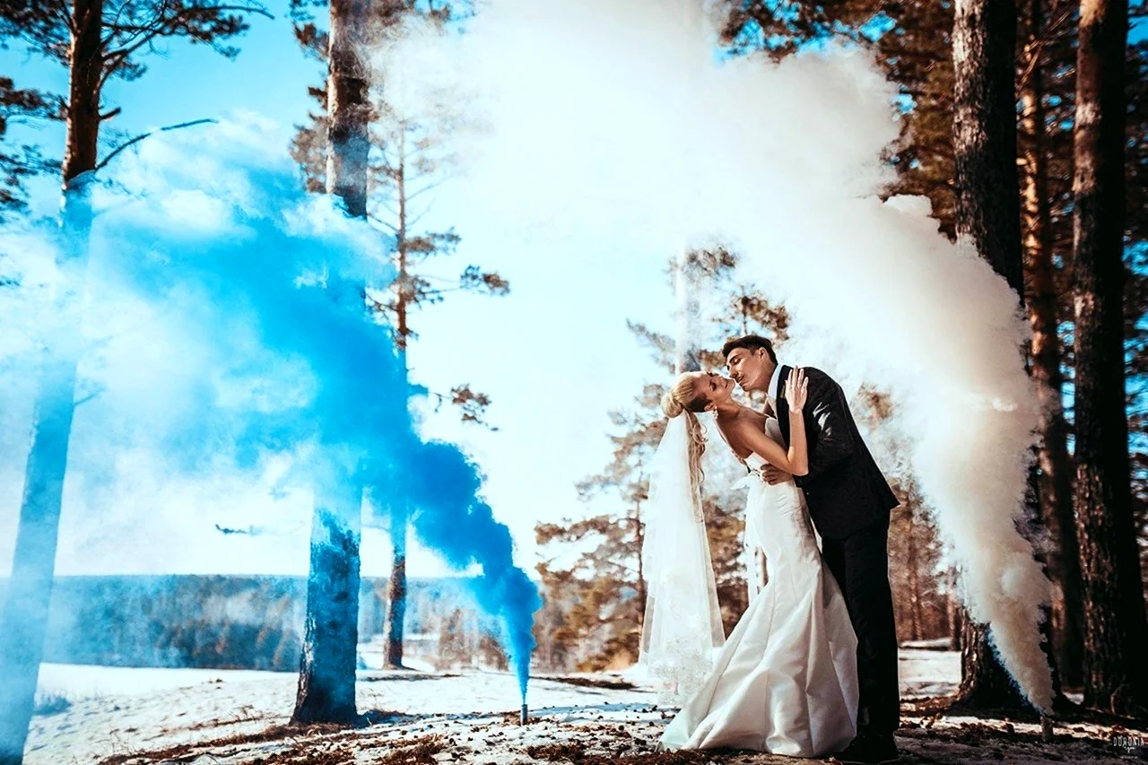 Свадебные дымовые шашки
