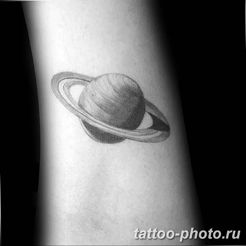Тату Планета Сатурн