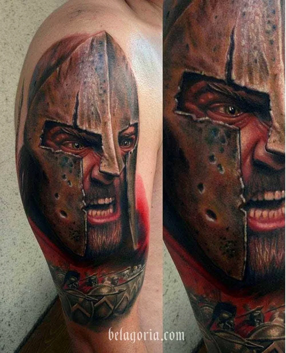 Татуировка Гладиатор Спартак