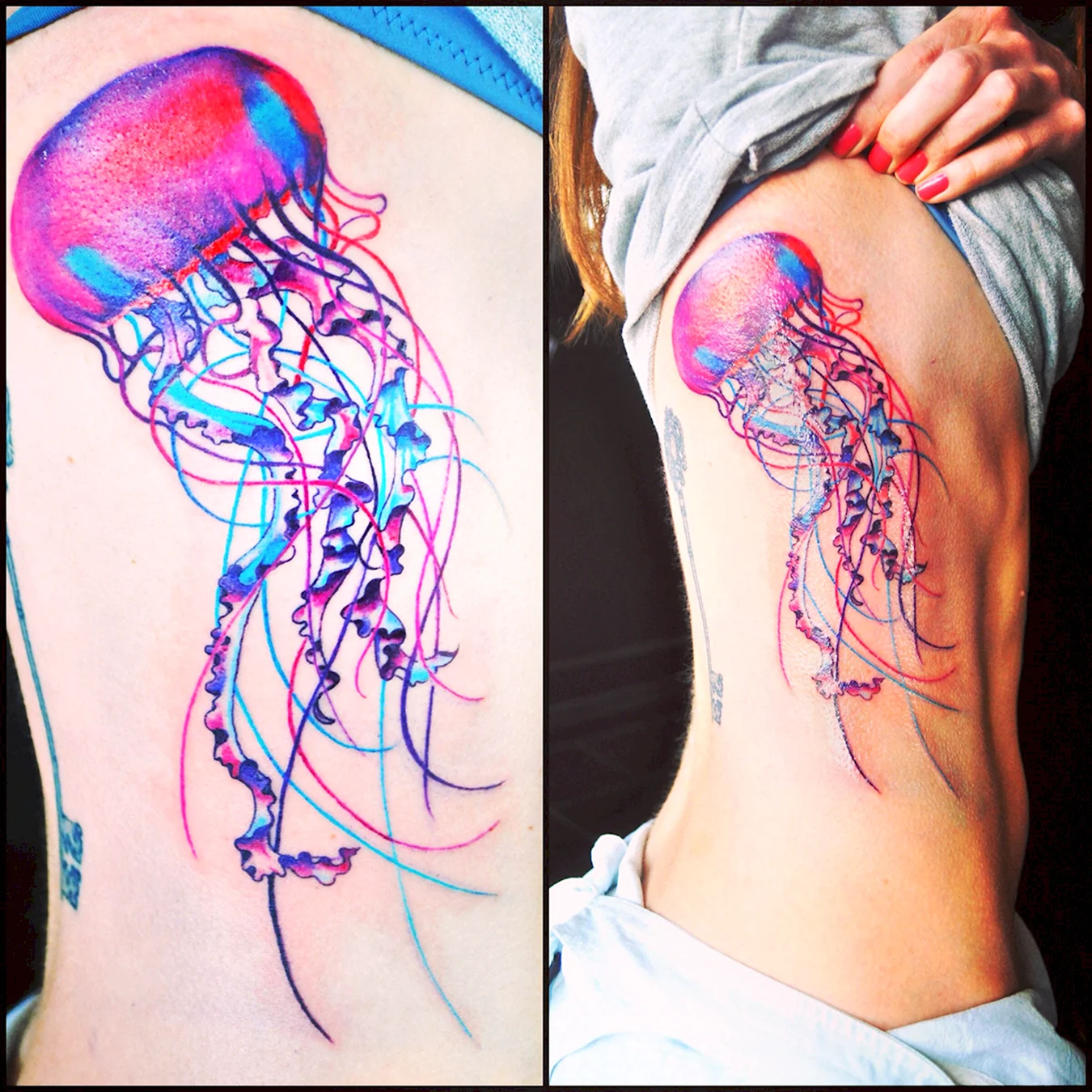 Татуировка медуза
