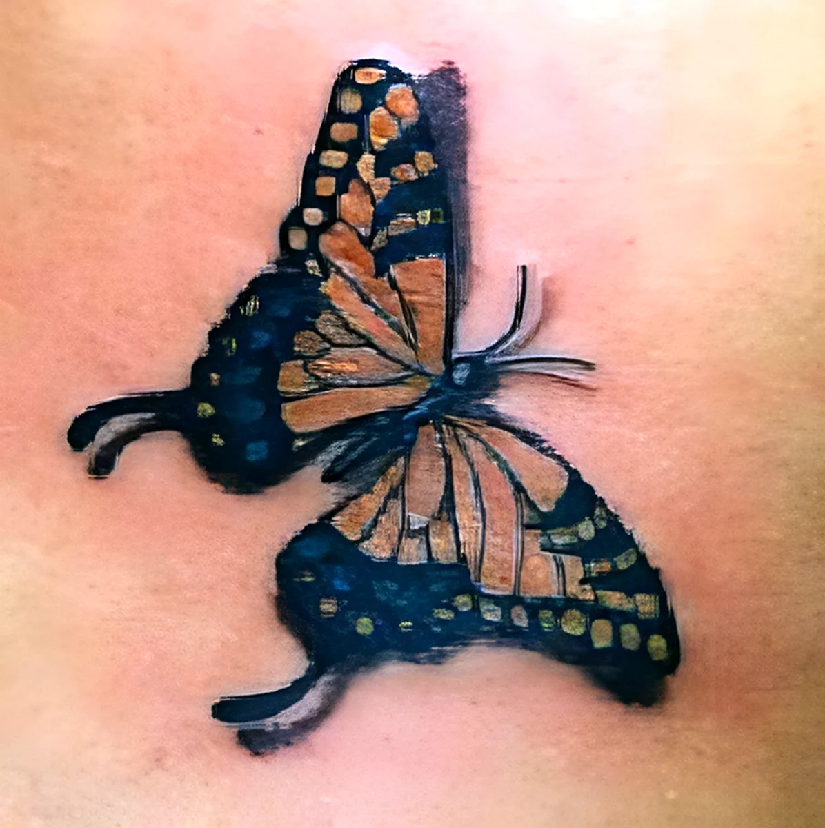 Татуировки для девушек бабочки