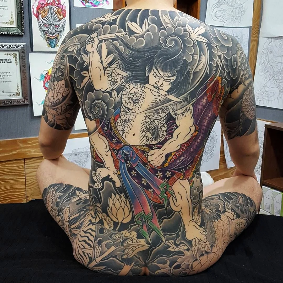 Татуировки якудзы Самурай