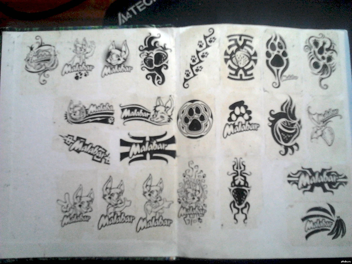 Татуировки из Малабара