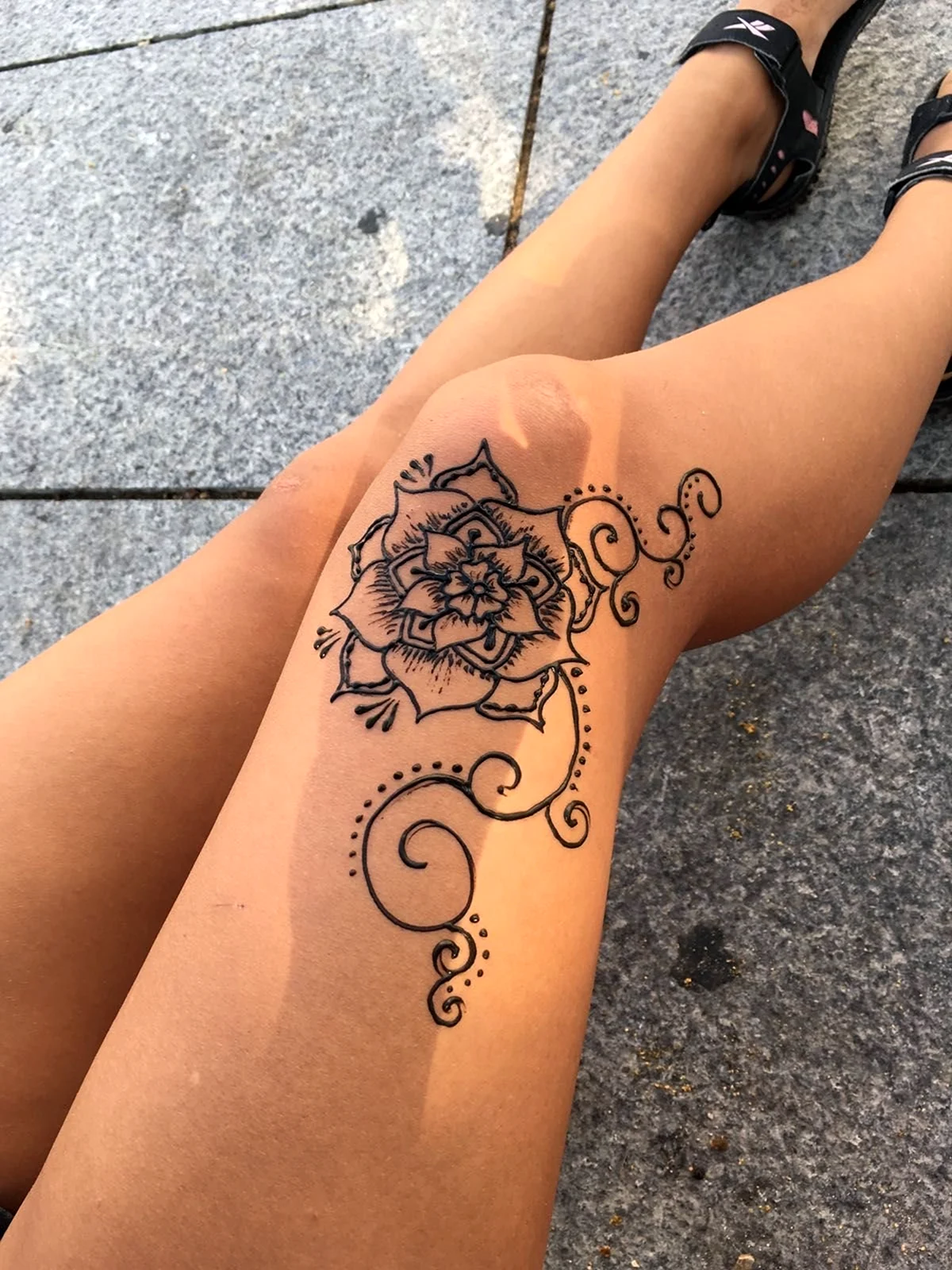 Татуировки хной для девушек