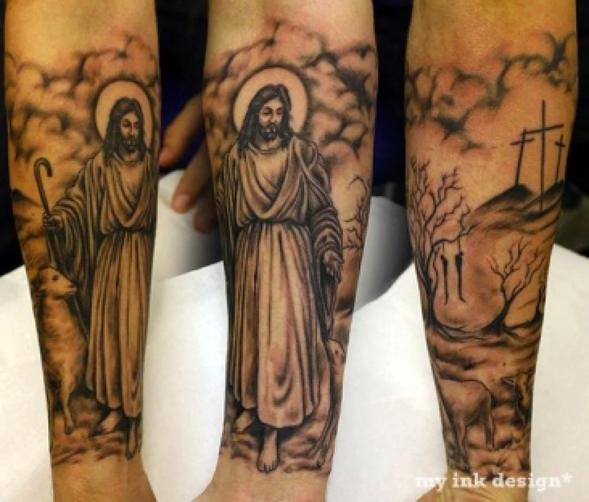 Татуировки на религиозную тему