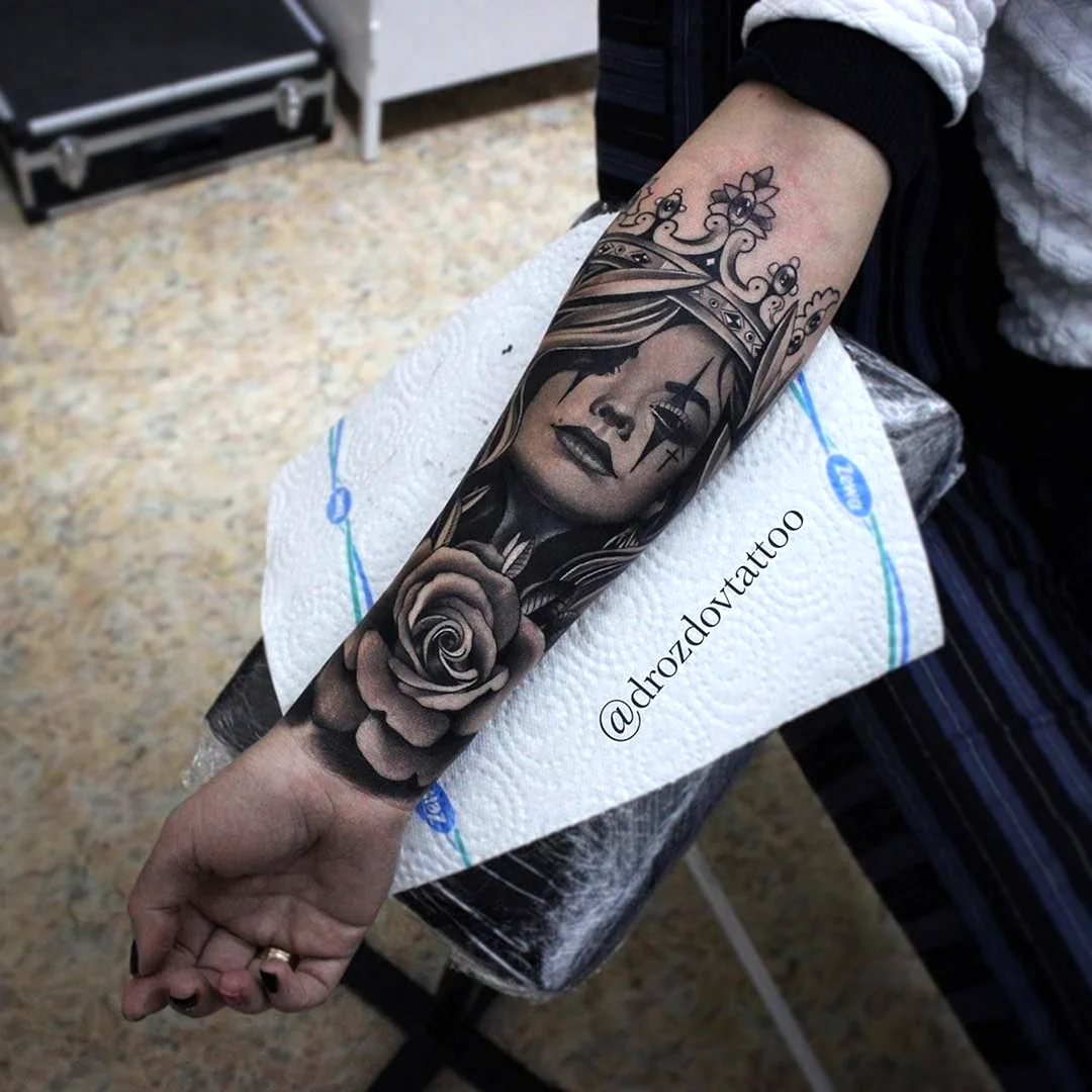 Татуировки на внутренней стороне руки мужские