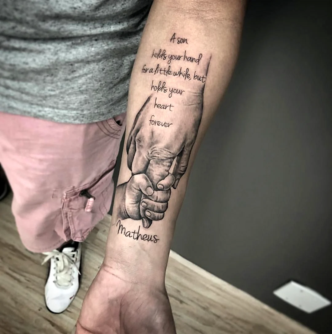 Татуировки посвященные семье