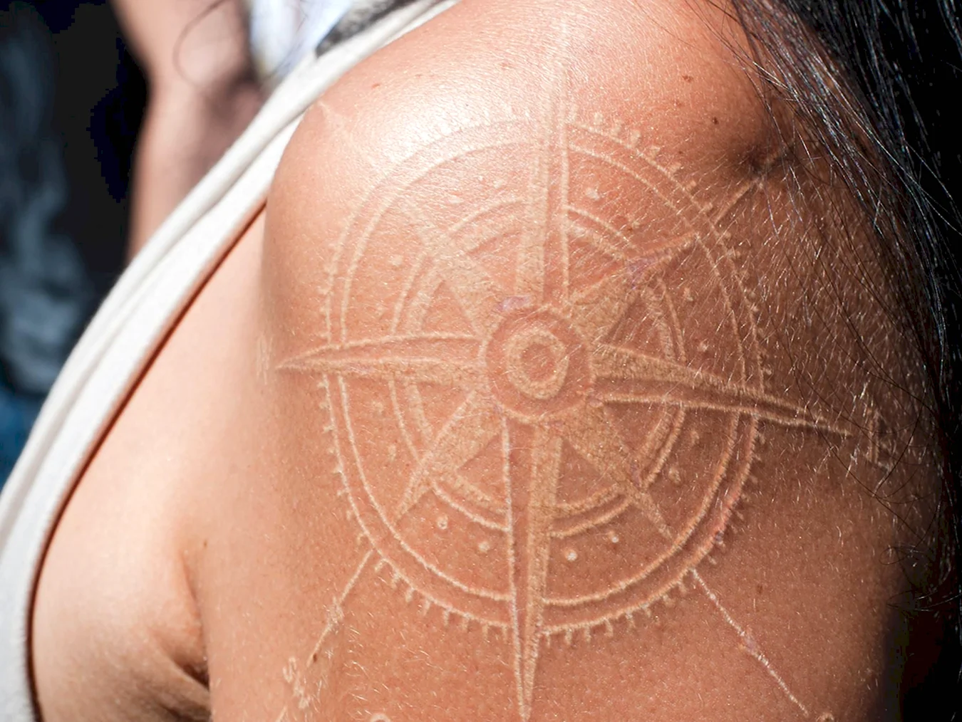 Татуировки шрамирование