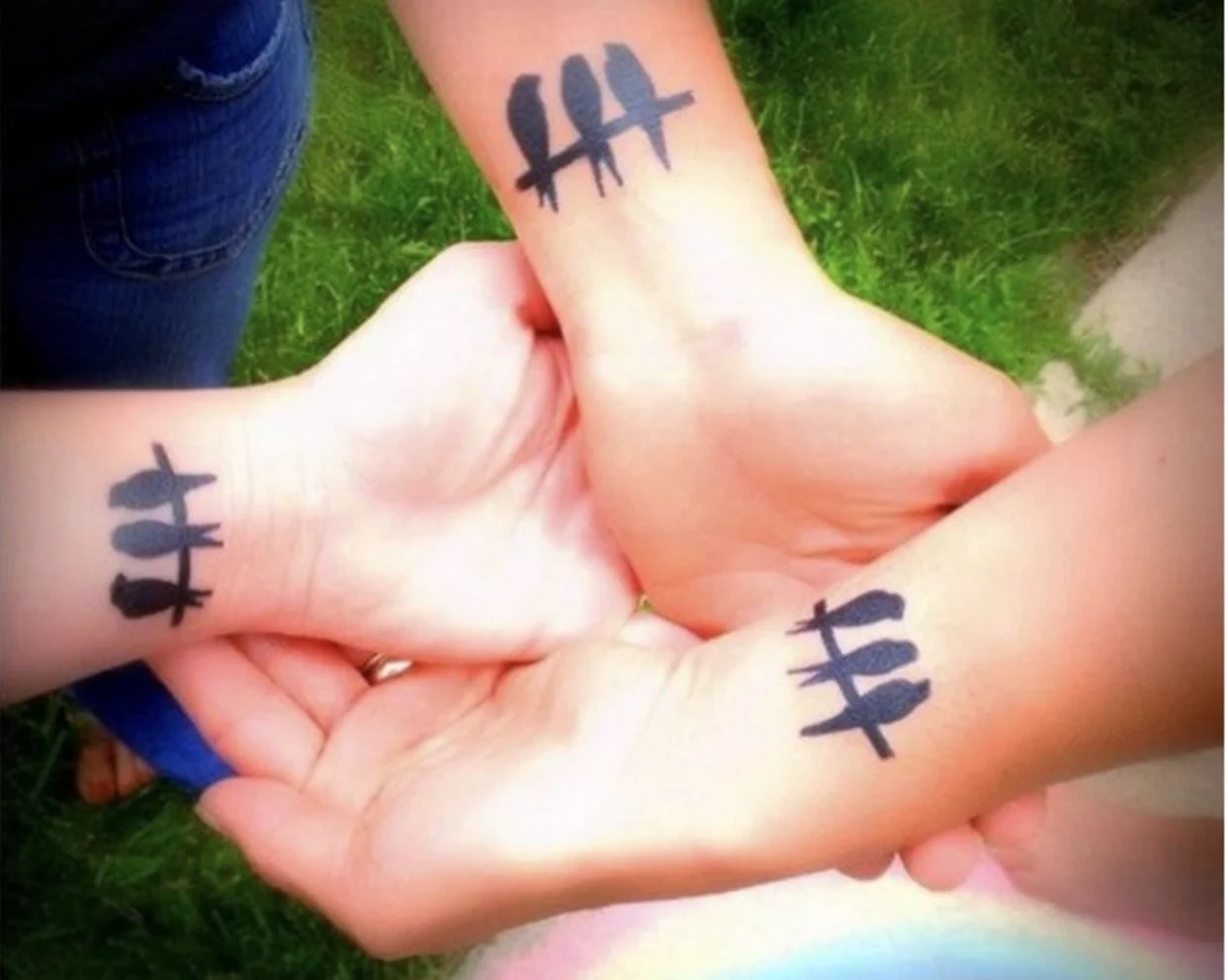 Татуировки символизирующие дружбу