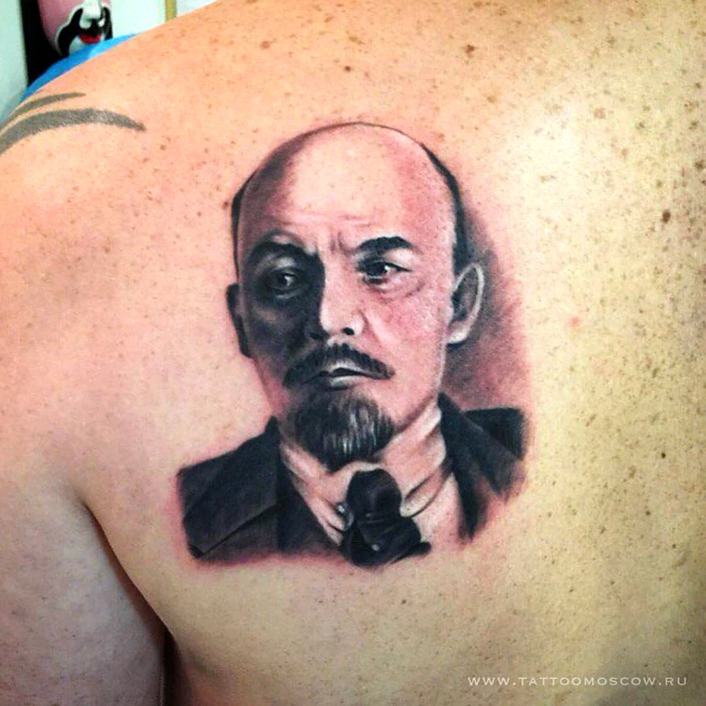 Татуировки Сталина и Ленина