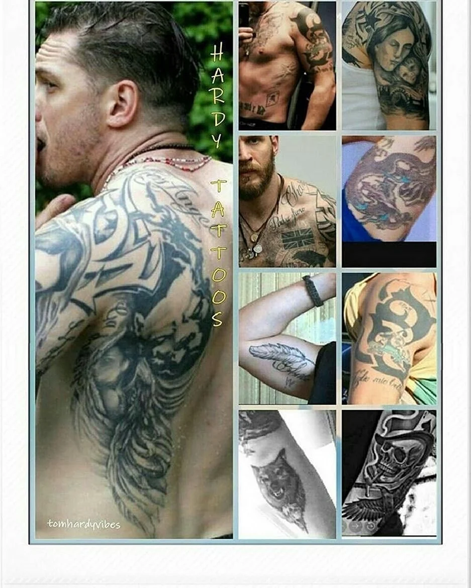 Татуировки Тома Харди
