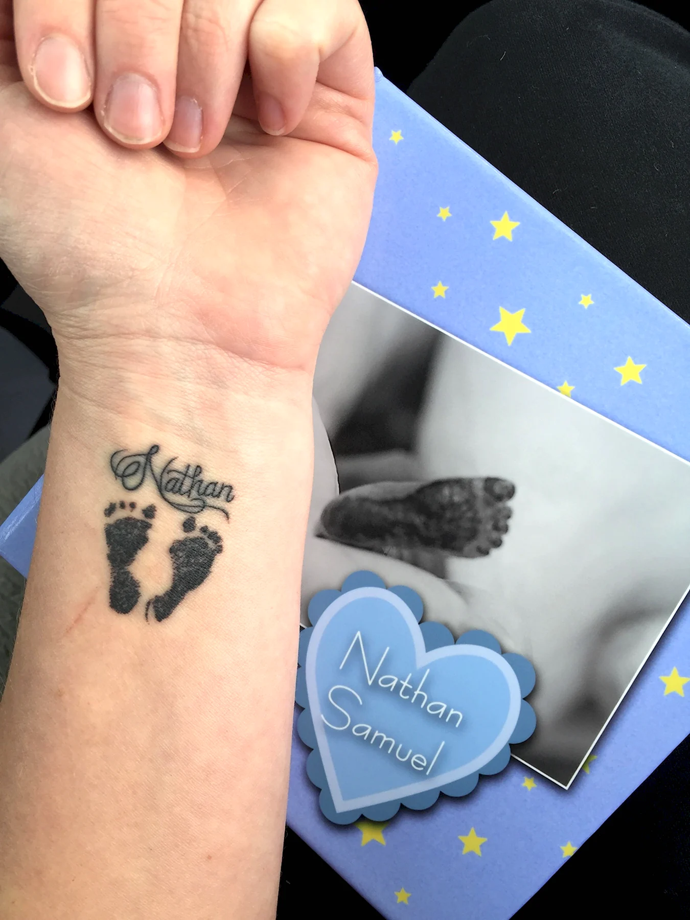 Татуировки в честь рождения ребенка