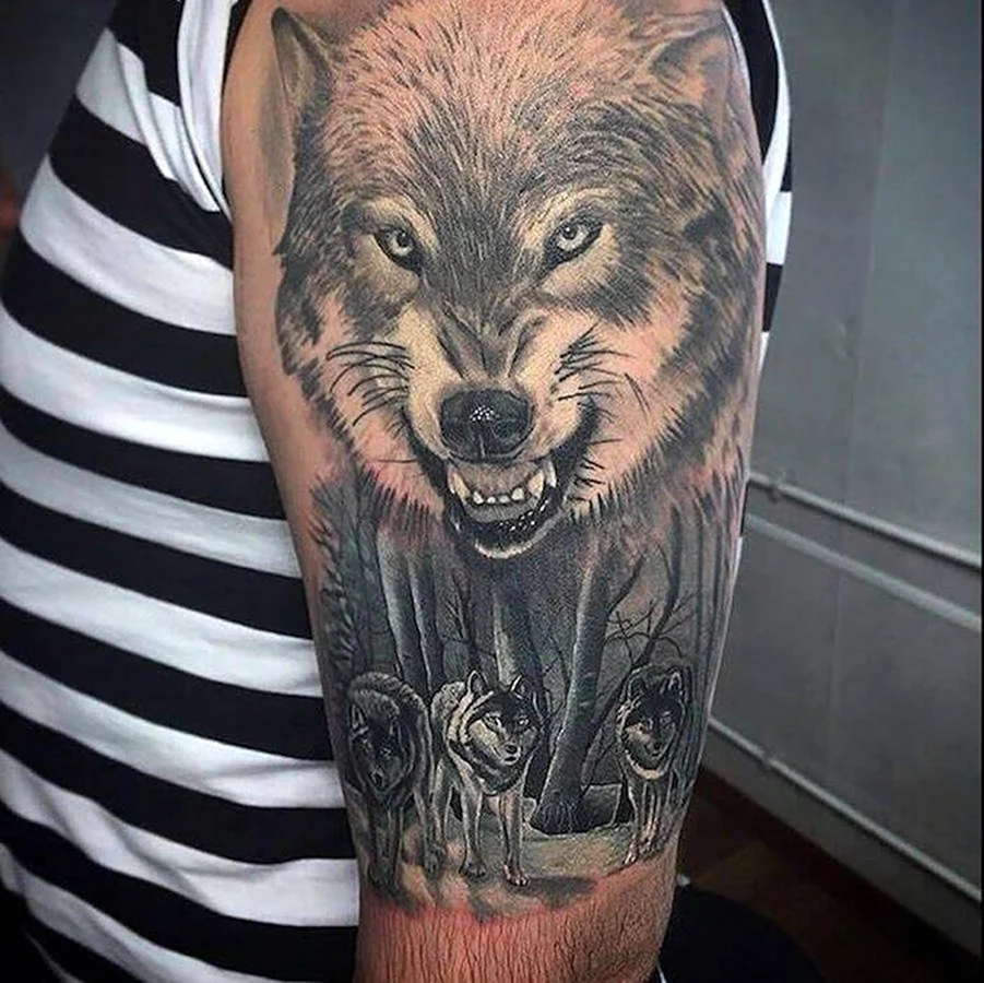 Tatuirovki волк