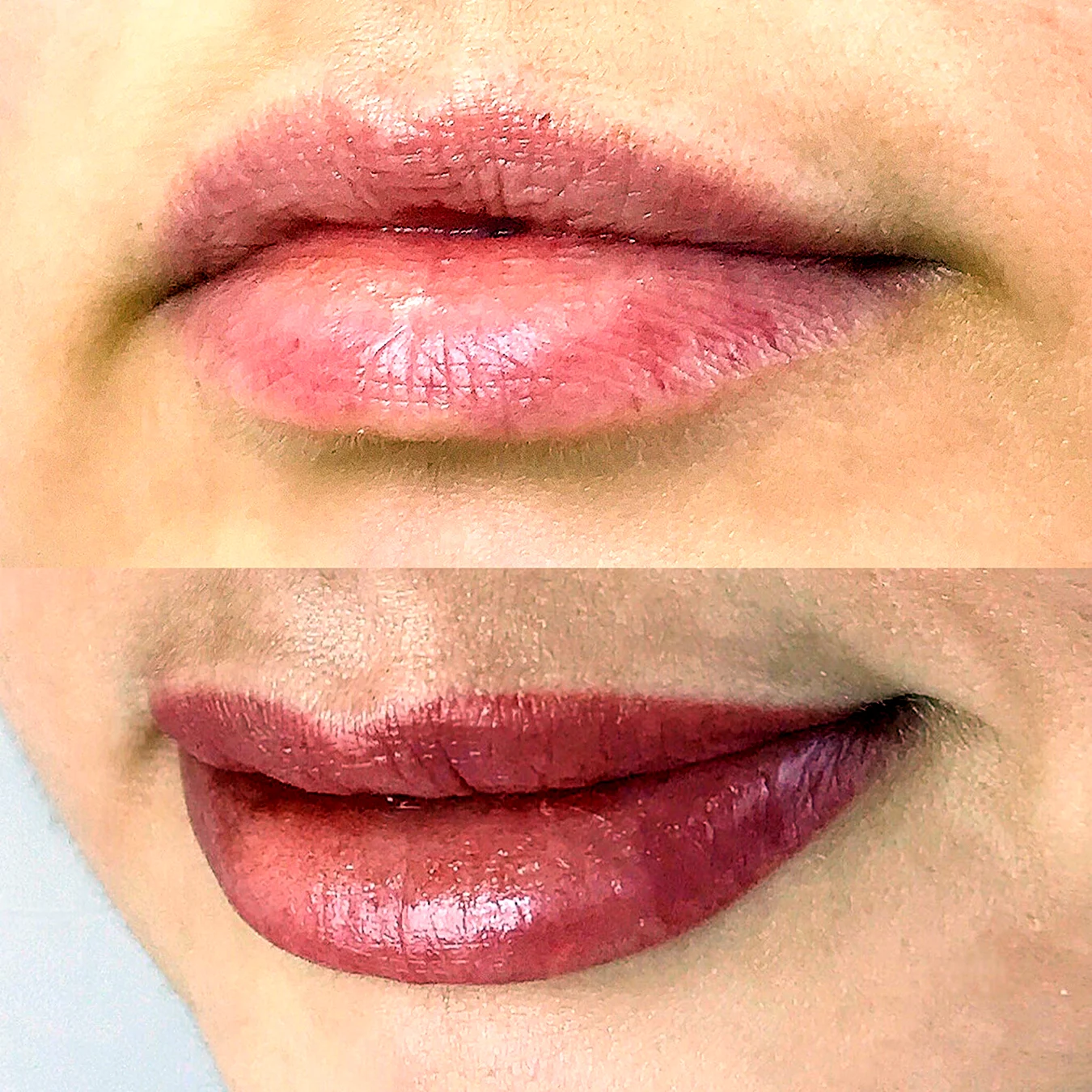 Техника татуажа губ «Lip Light»