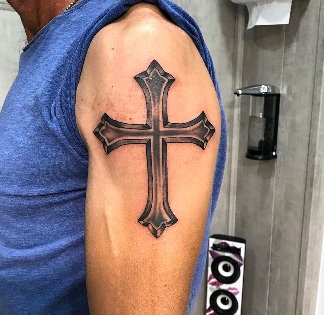 Тевтонский крест тату