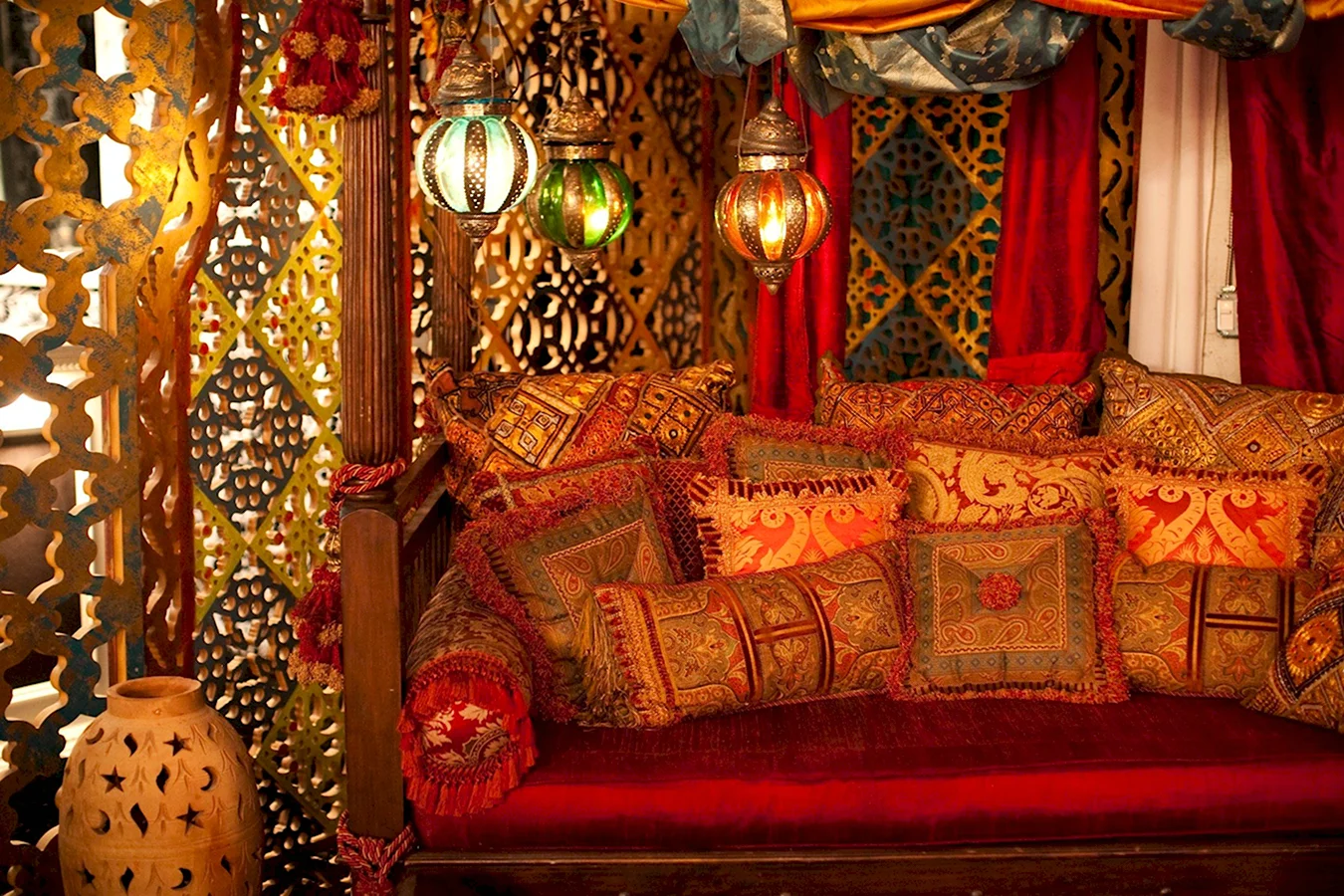 Ткань в марокканском стиле