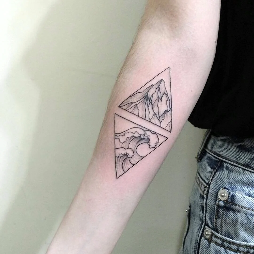 Треугольные тату