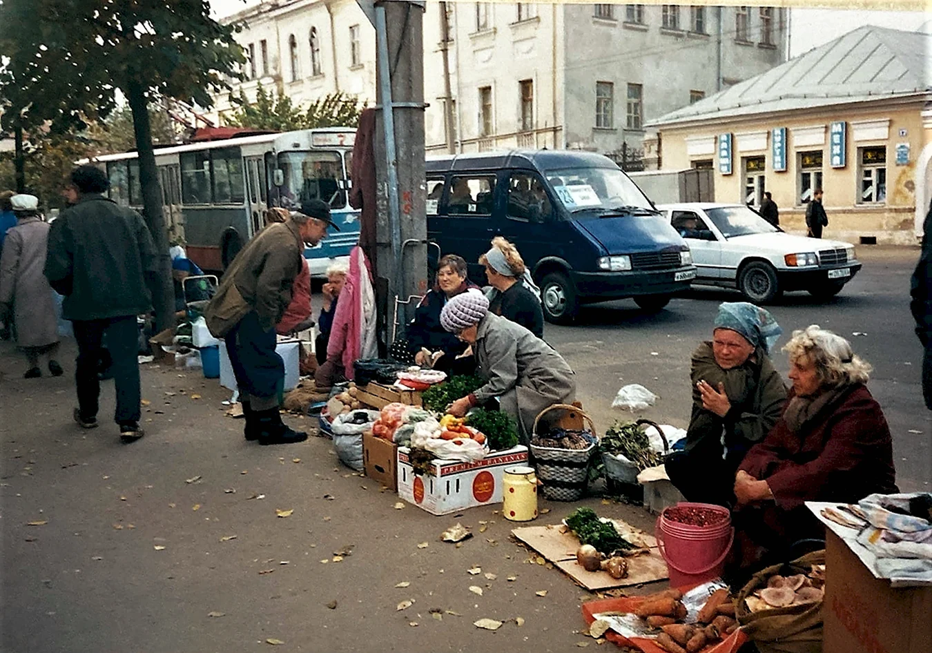 Центральный рынок Тверь 90е