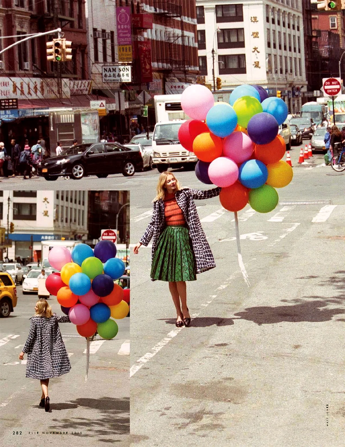 Уличная фотосессия с шарами