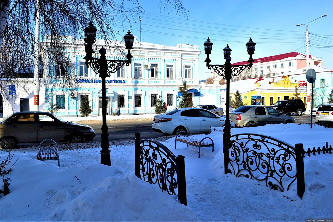 Уральск Казахстан зима