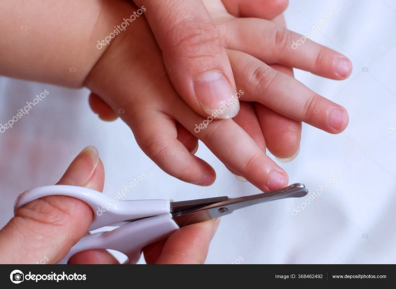 В детский сад с подстриженными ногтями