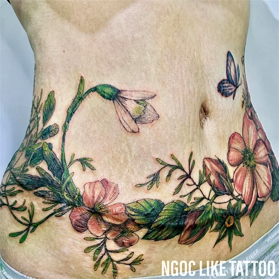 Вьетнамские Татуировки фото на груди