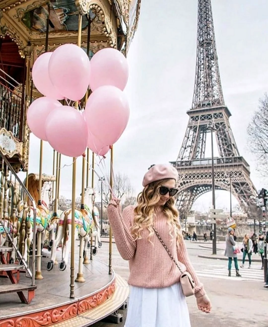 Воздушные шары в парижском стиле
